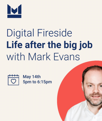 Mark Evans life after the big job
