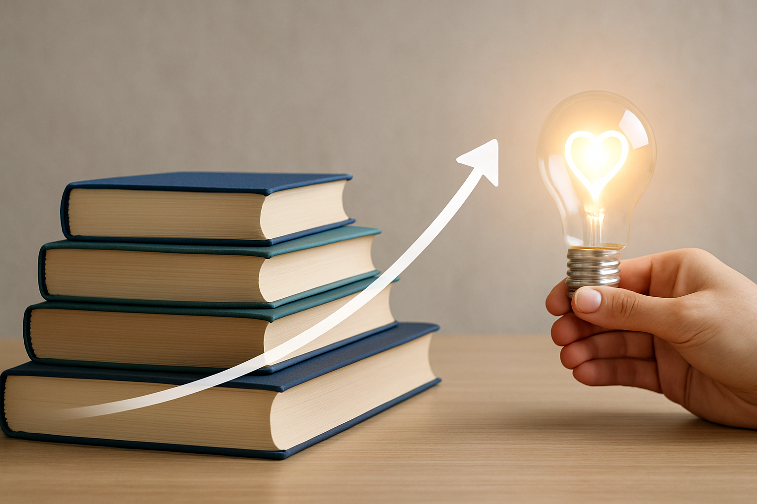 Book and lightbulb