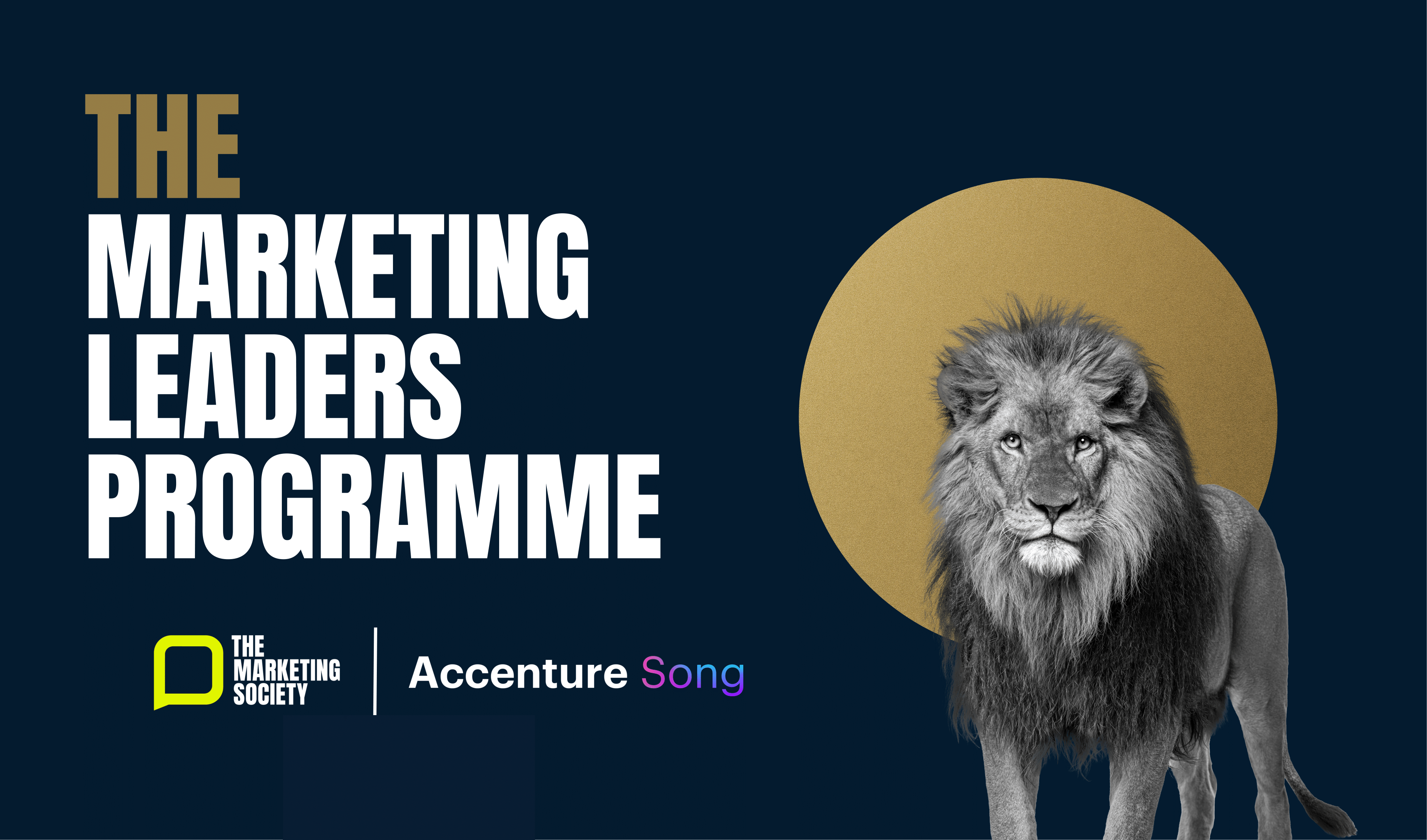 The Marketing Society Marketing Leaders Programme Lion