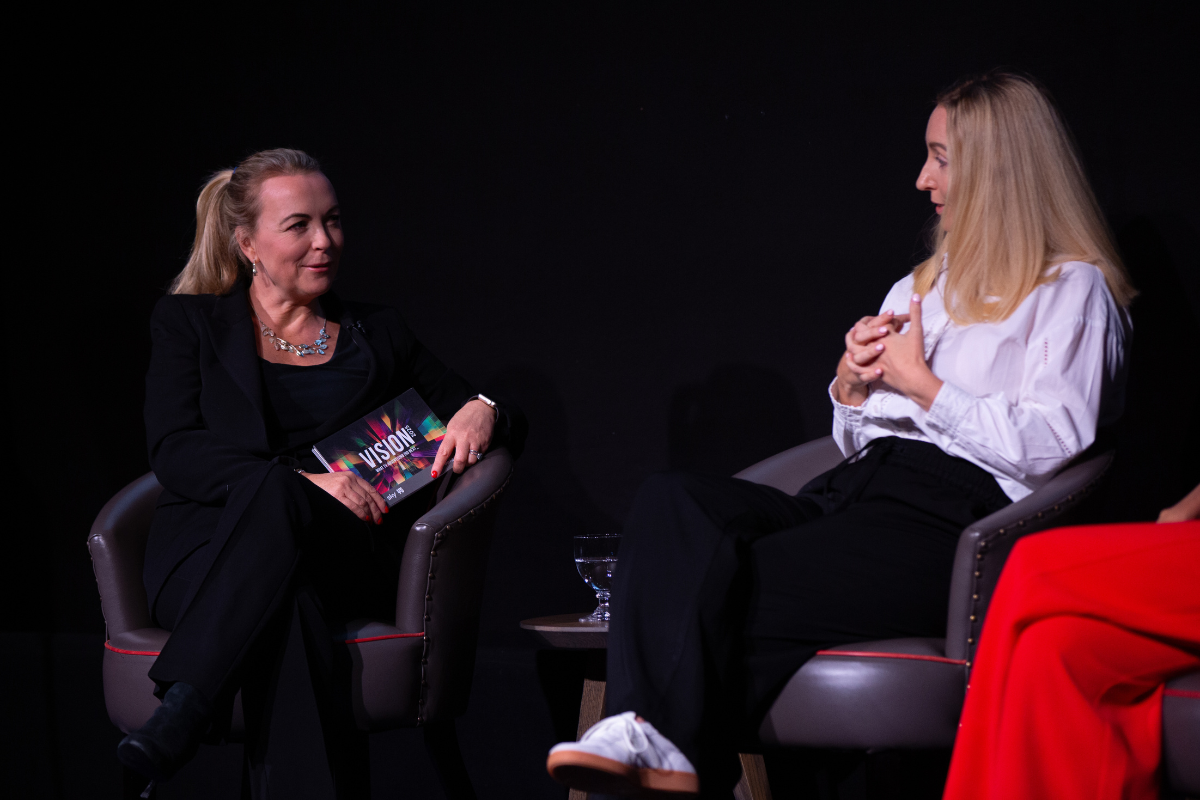 Sophie Devonshire and Sarah Graham, Advertising, Media & Brand Lead at Warburtons at Vision 2025