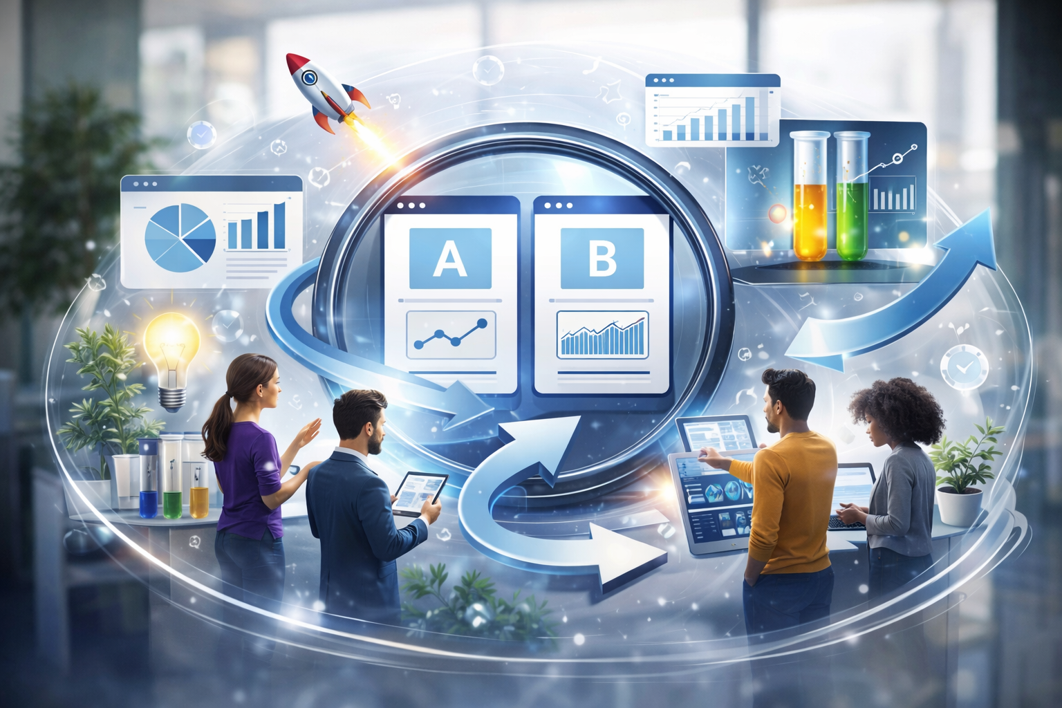 Alt Text Unlocking digital growth through A/B testing