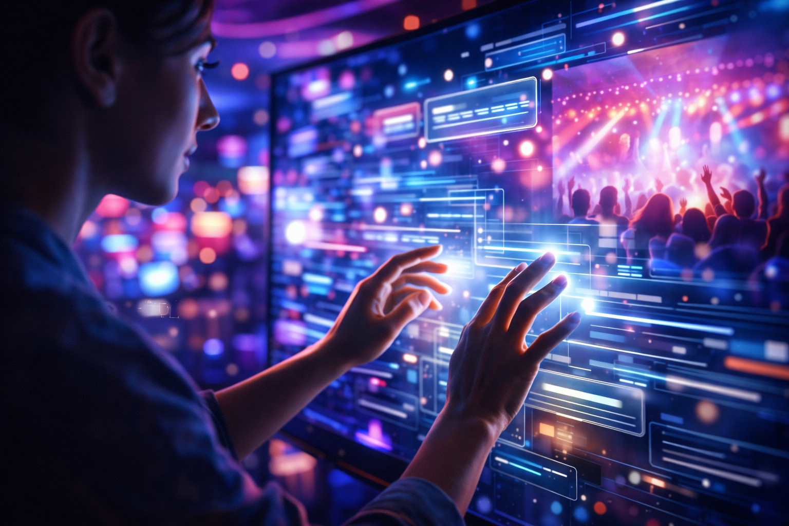 Alt text Interacting with the digital future