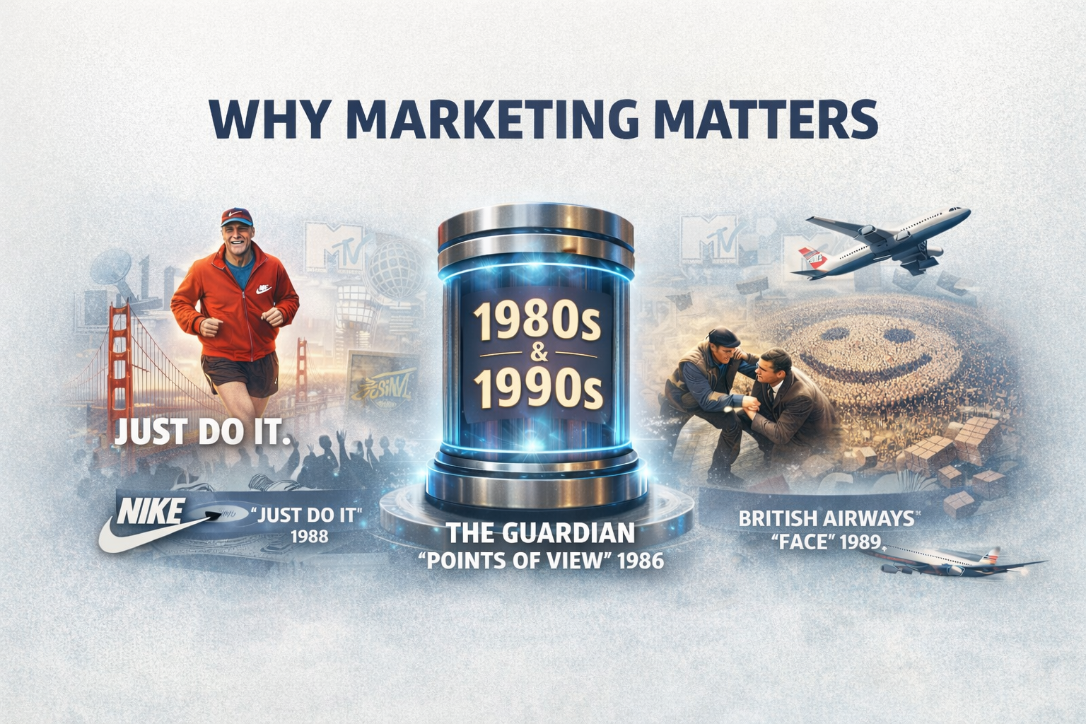 iconic brands of the 80s and 90s in marketing