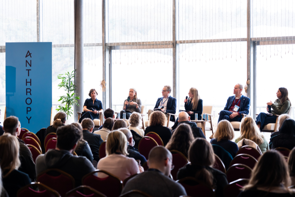 Sophie Devonshire hosting a panel at Anthropy 26