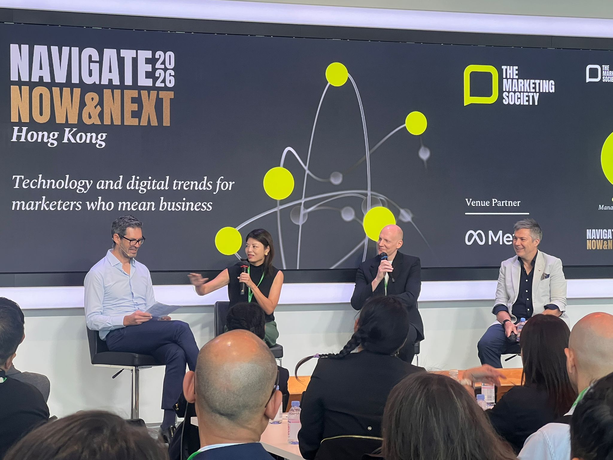 A panel discussion in the Navigate: Now & Next 2026 HK session