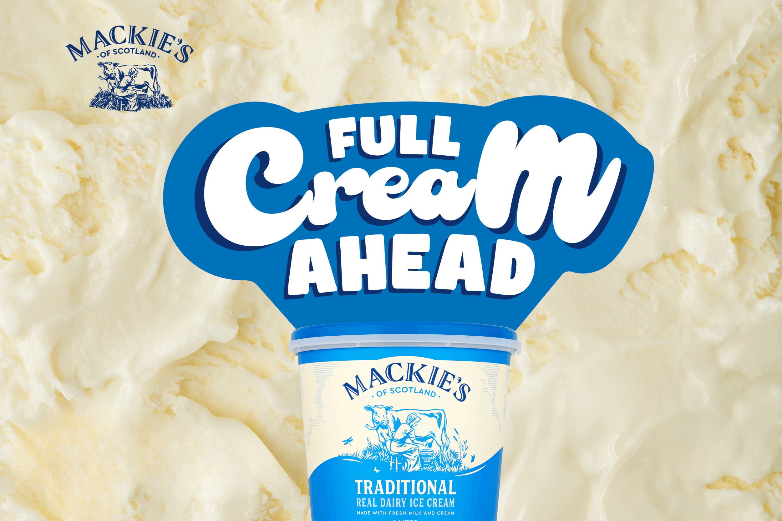Full Cream Ahead with Mackie's 