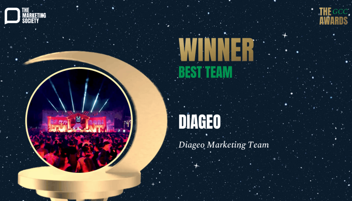 Diageo Best Team The Marketing Society GCC Awards 2026