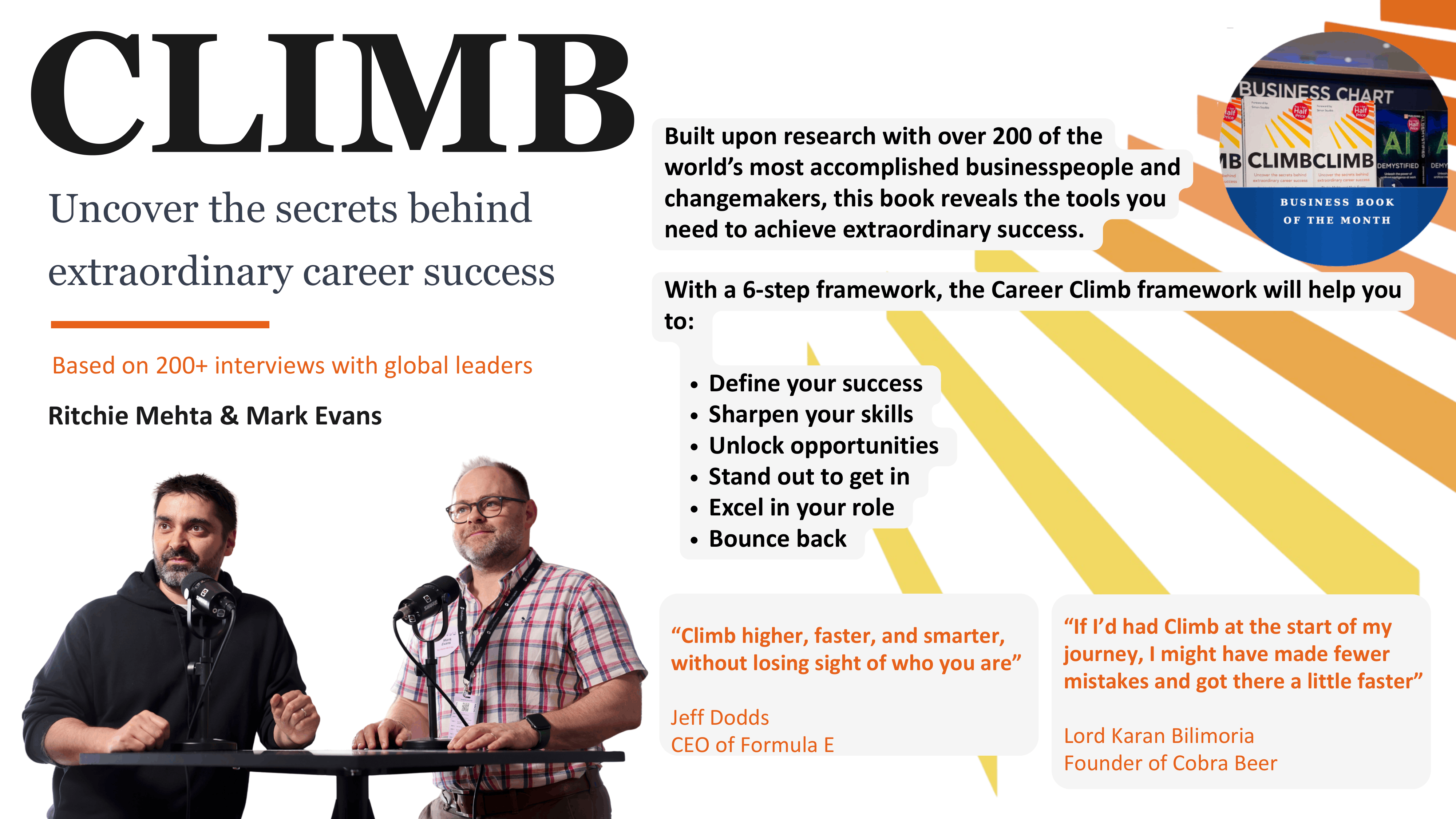 Climb book Ritchie Mehta Mark Evans