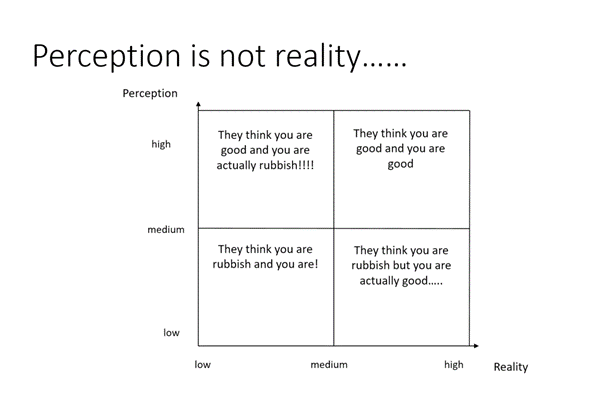 Perception vs Reality