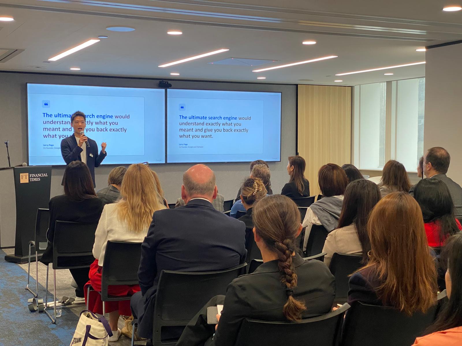 The AI Toolkit Event in Hong Kong with The Marketing Society 