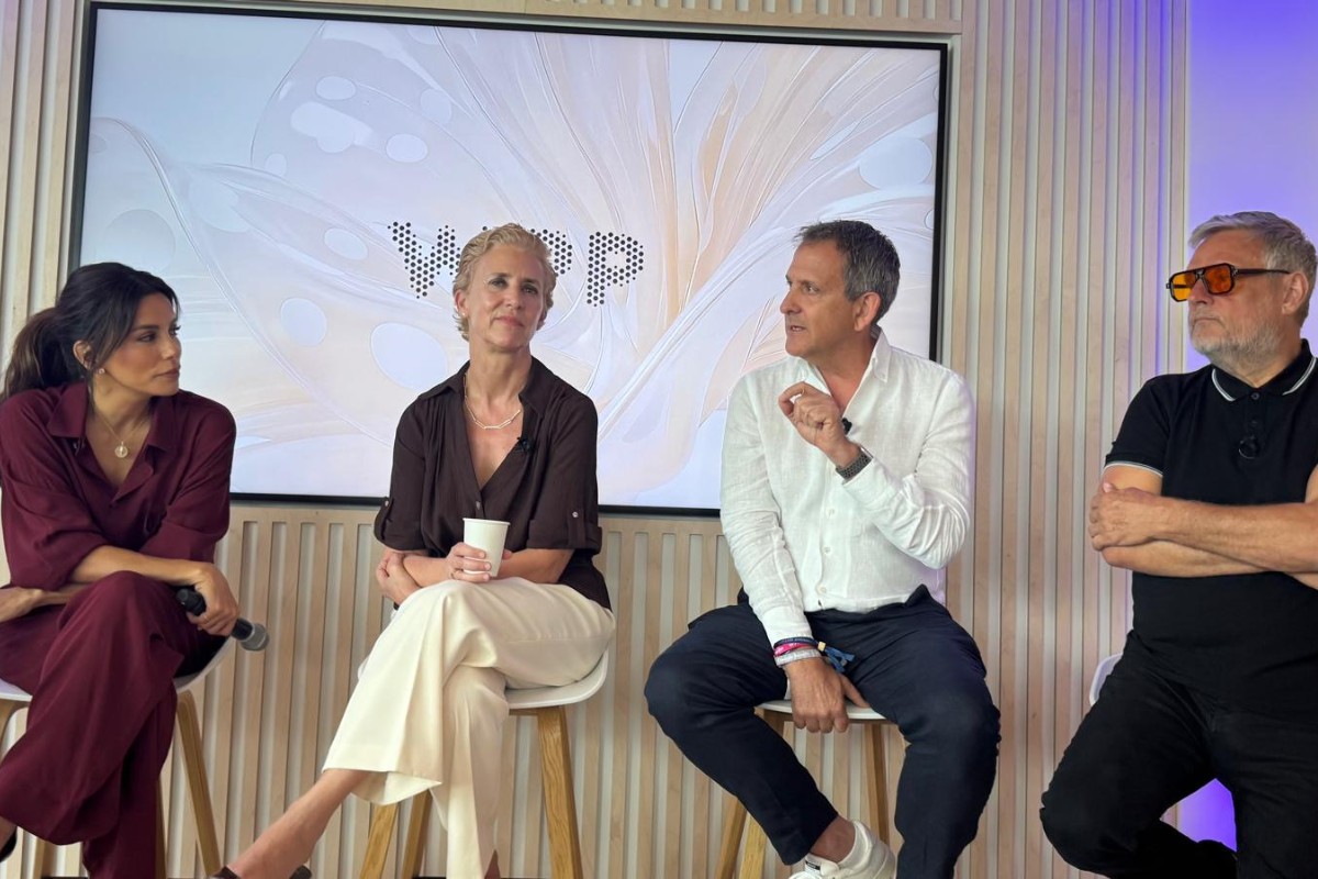 WPP Panel featuring John Rudaizky, Eva Longoria and Rob Reilly: 