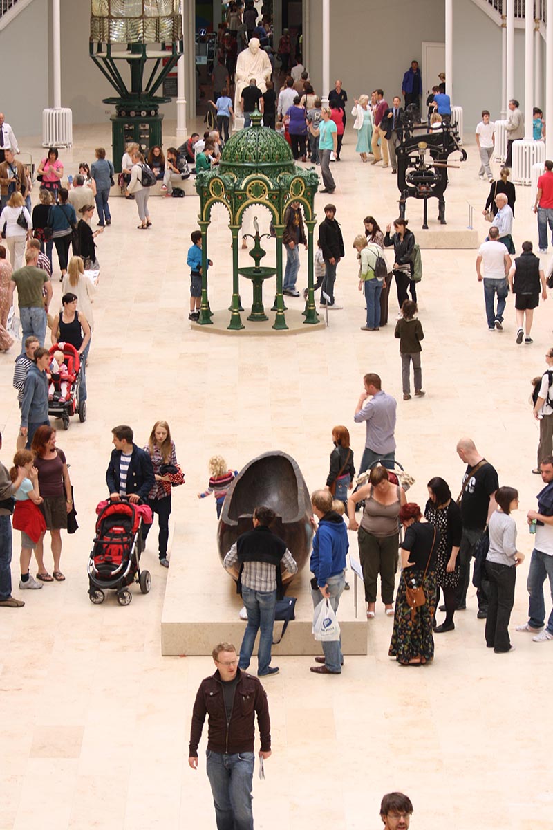 The Museum of Scotland on Chambers street is an ideal escape if it’s a rainy day.