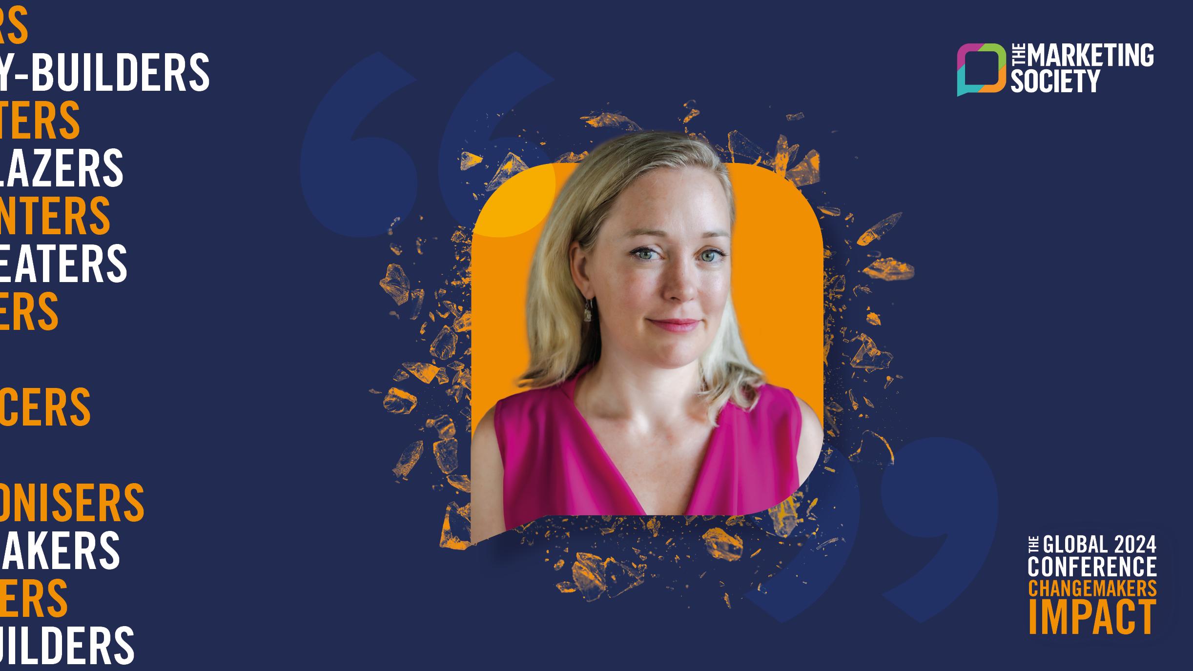 The Marketing Society Annual Conference 2024: Dominque Rose Van-Winther