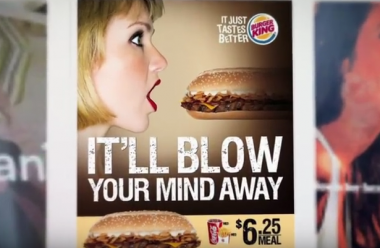 Burger King Ad Blow Your Mind