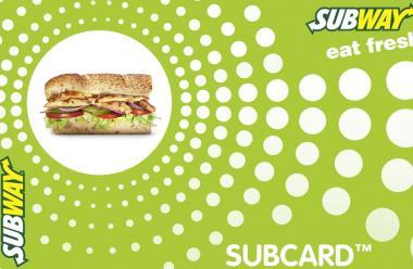Subway Subcard