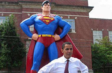 obama superman change