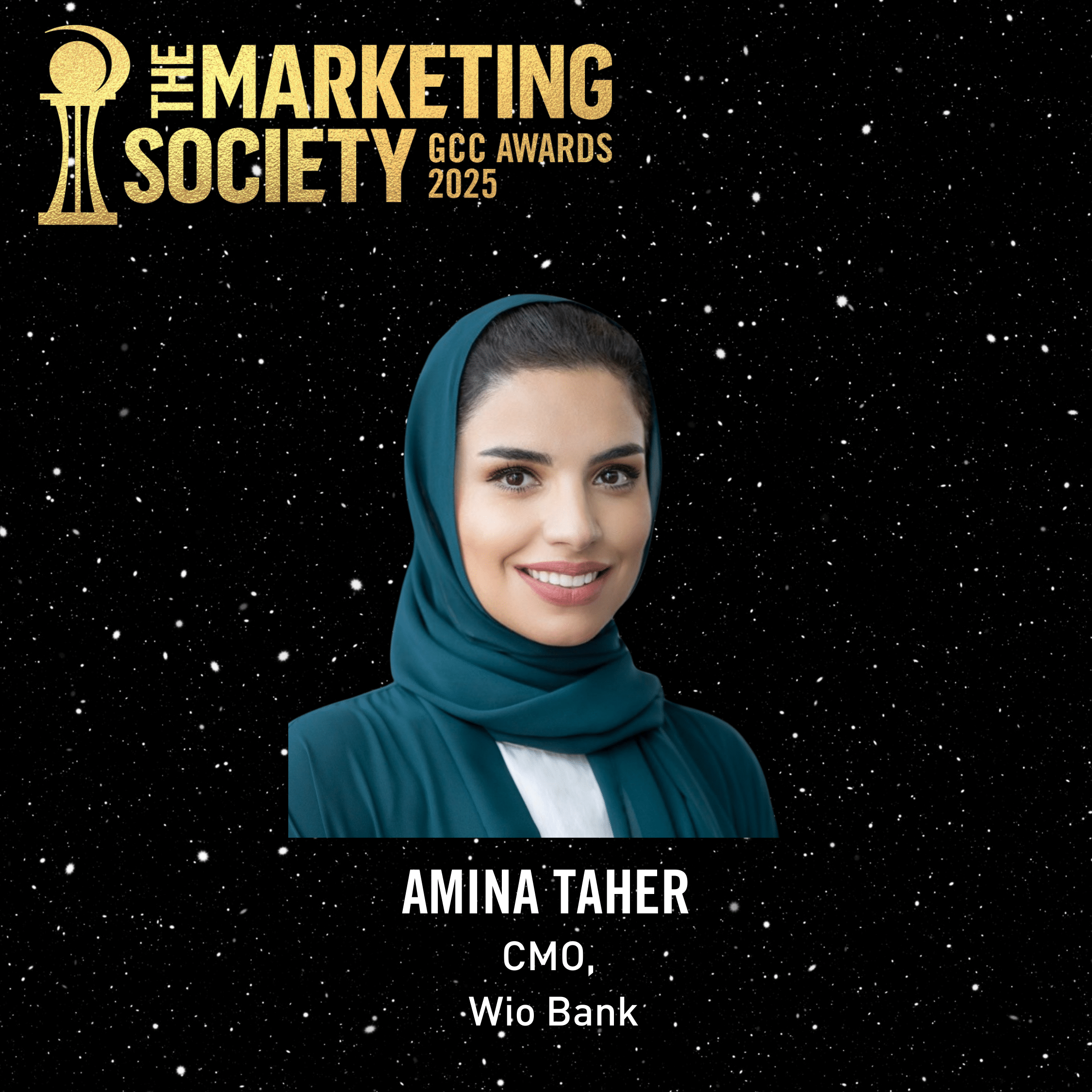 Amina Taher The Marketing Society GCC Awards Judge 2025