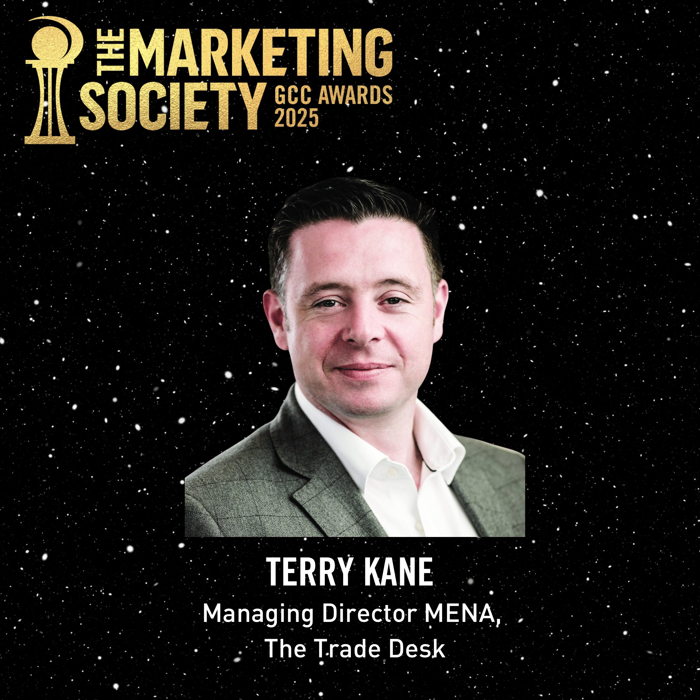 Terry Kane The Marketing Society GCC Awards Judge 2025