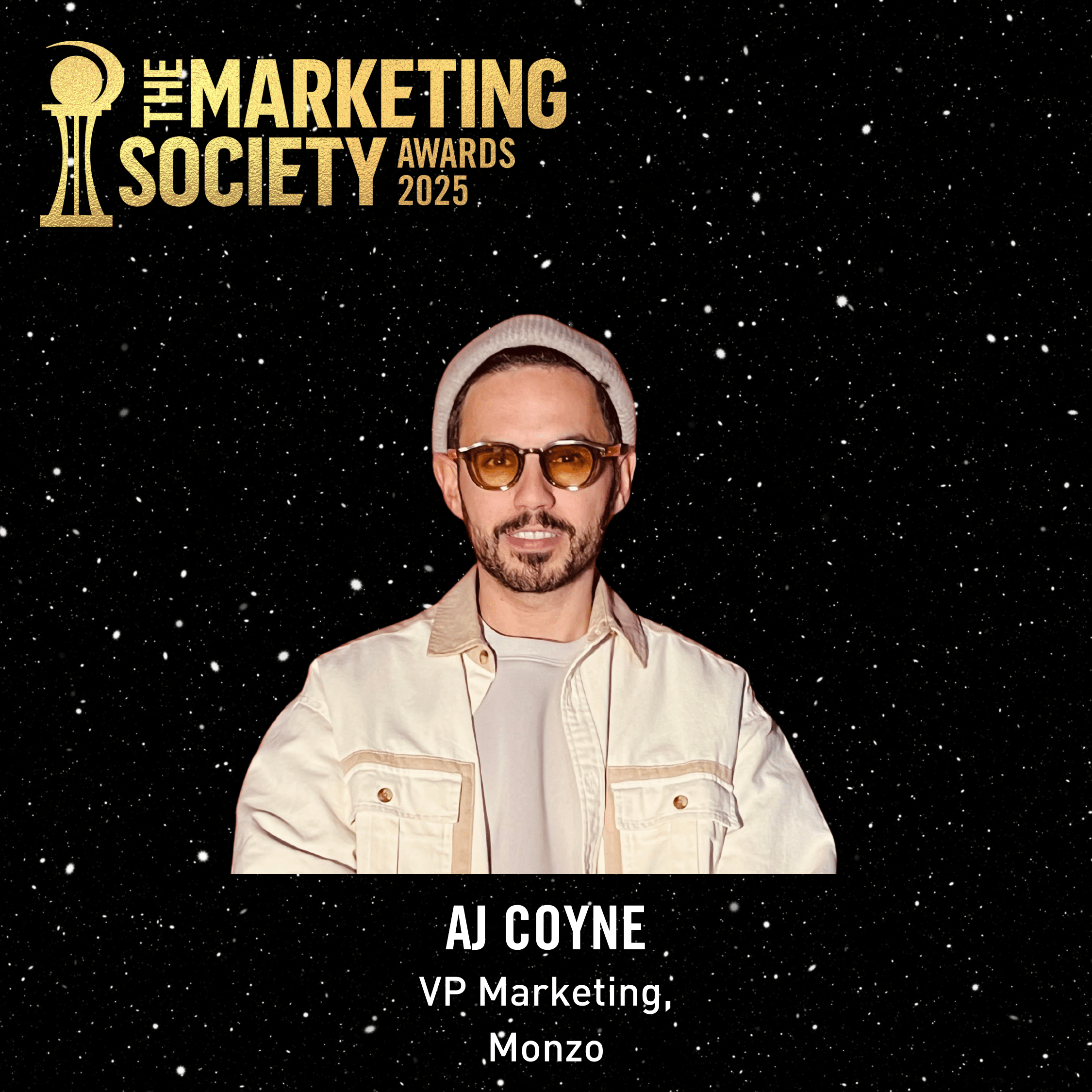 AJ Coyne The Marketing Society Global Awards Judge