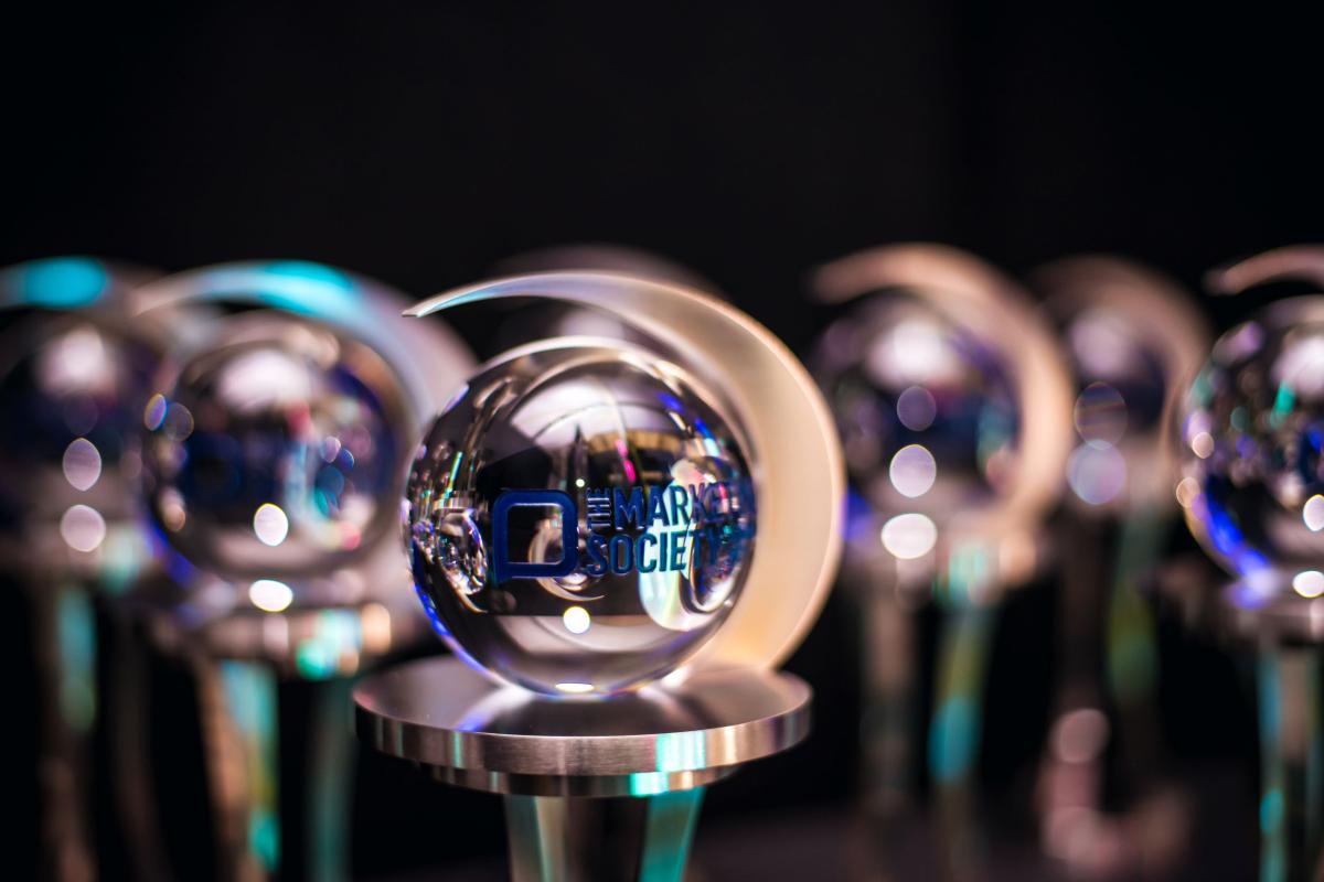 The Marketing Society Awards Trophies