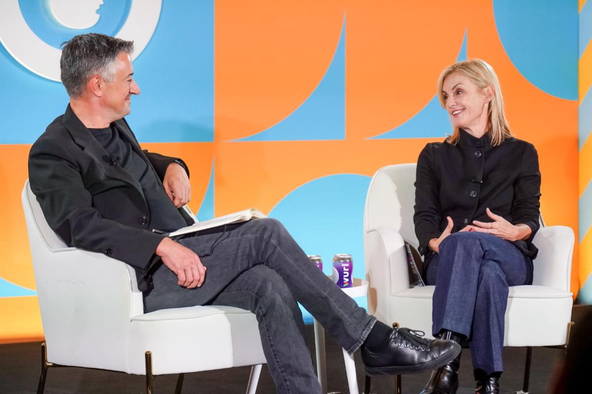 Jon Evans System 1 Interviewing at The Marketing SocietyNew York Conference  