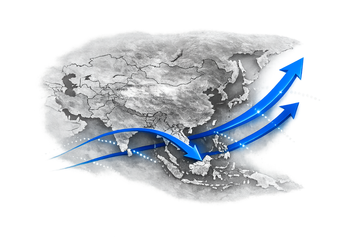 Map with up and downs
