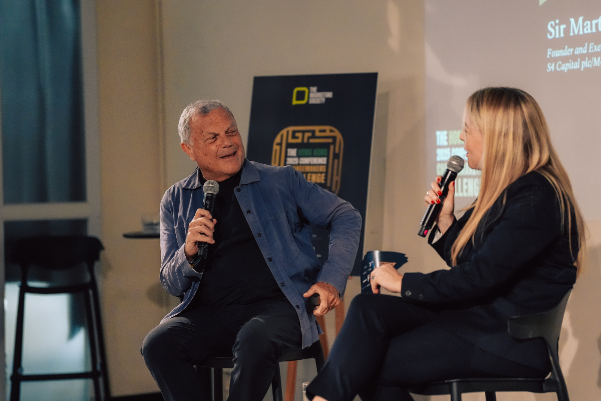 Sir Martin Sorrell and Sophie Devonshire Changemakers Conference Hong Kong