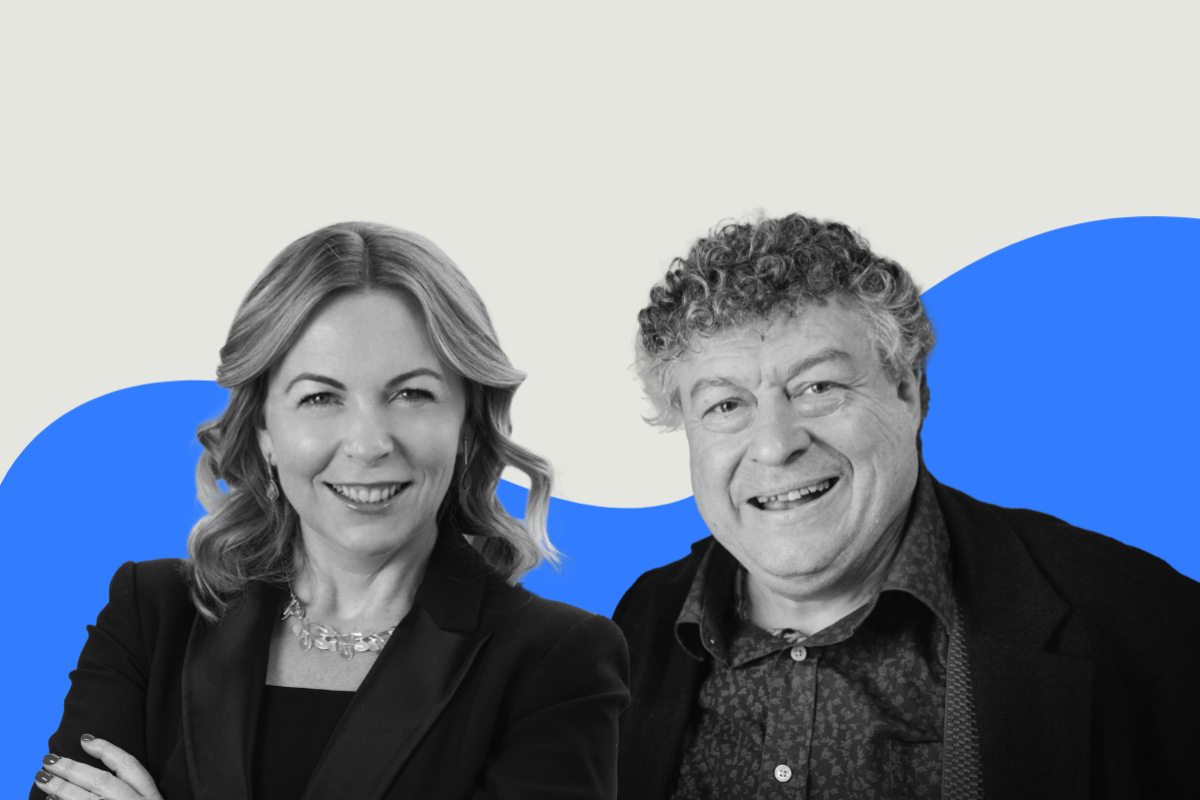 Sophie Devonshire and Rory Sutherland