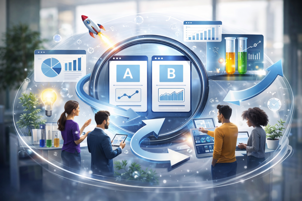 Alt Text Unlocking digital growth through A/B testing