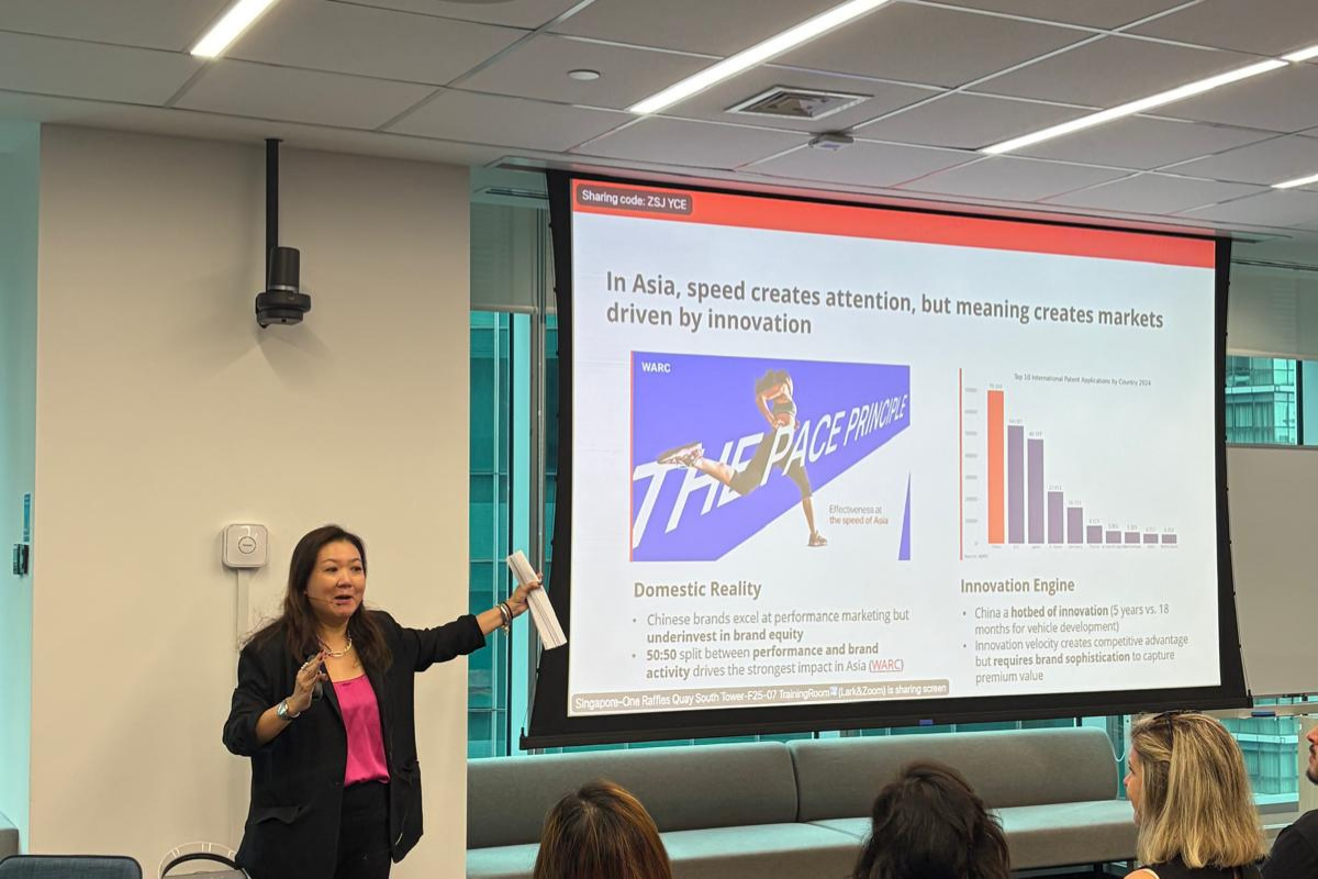 Siew Ting Foo at The Marketing Society Singapore Event