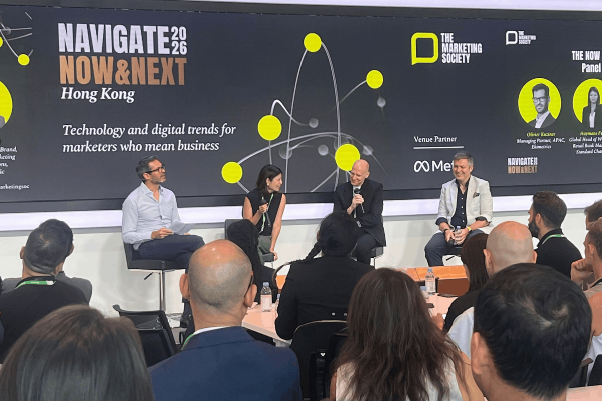 speakers at The Marketing Society Navigate: Now & Next Hong Kong 