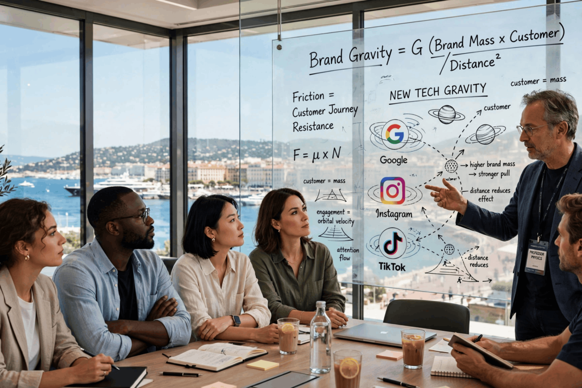 Cannes boardroom physics session