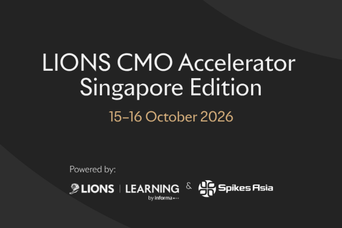 LIONS CMO Accelerator Singapore Edition Banner