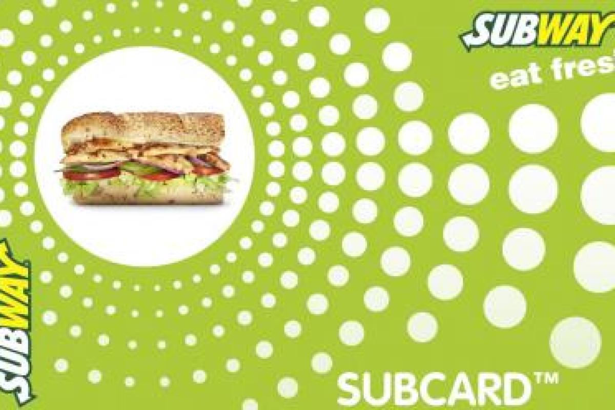 Subway Subcard