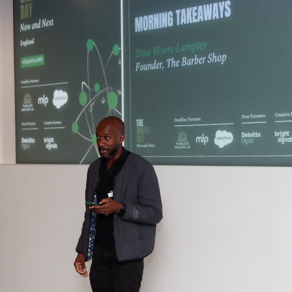Dino Myers Lamptey at The Digital Day England 2025