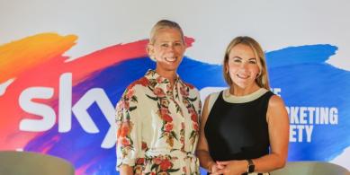 Dana Strong of Sky and Sophie Devonshire of The Marketing Society