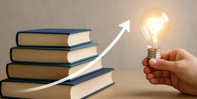 Book and lightbulb