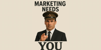 Marketing Needs You Don Draper Mock Ad
