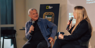 Sir Martin Sorrell and Sophie Devonshire Changemakers Conference Hong Kong