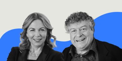 Sophie Devonshire and Rory Sutherland