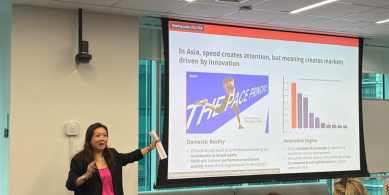 Siew Ting Foo at The Marketing Society Singapore Event