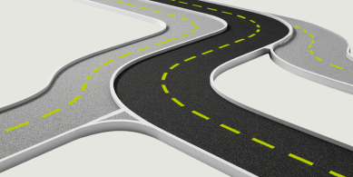 Three roads coming to one