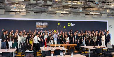 Group photo from the Navigate: Now & Next 2026 Hong Kong conference at Meta