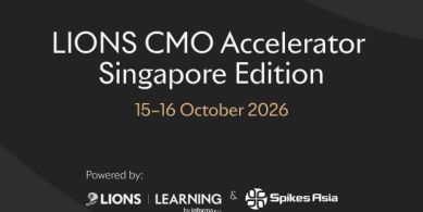 LIONS CMO Accelerator Singapore Edition Banner