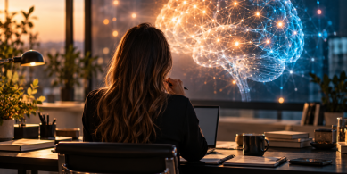 Contemplative Brain Hologram Workspace