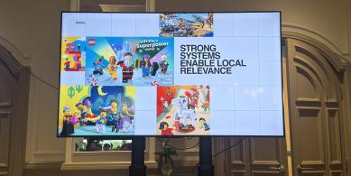 A slide from The Marketing Society's Localised Rebellion Member Experience