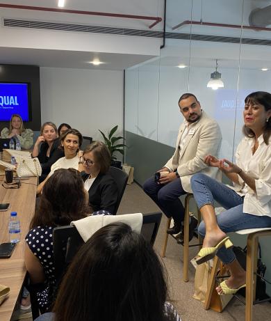 Think Equal event in UAE with The Marketing Society 