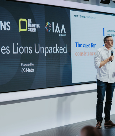 David Tiltman Cannes Lions Unpacked Singapore 2025
