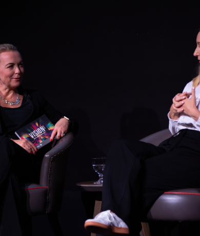 Sophie Devonshire and Sarah Graham, Advertising, Media & Brand Lead at Warburtons at Vision 2025