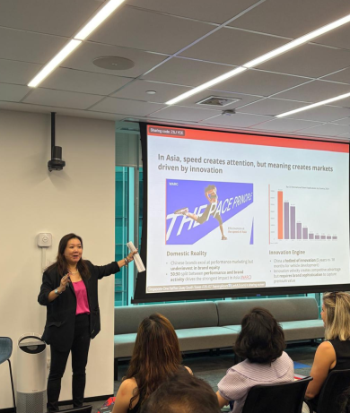 Siew Ting Foo at The Marketing Society Singapore Event